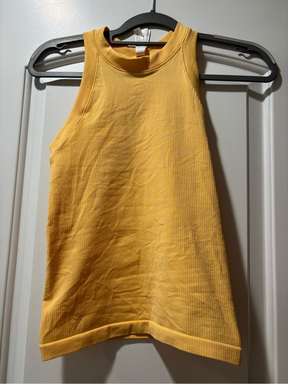 Athleta Sleeveless Ribbed Tank Top - Yellow
